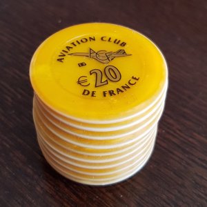 20€ jeton ACF