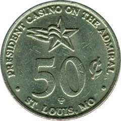 PCA $0.50 Token Front