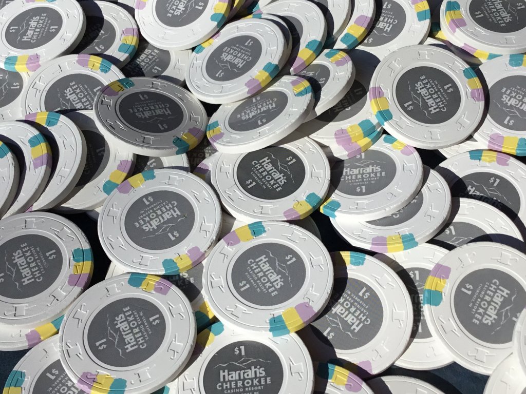 Auction 100 Harrahs Cherokee $1 Poker Chip Forum