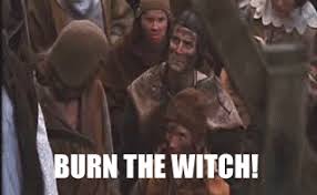 Image result for burn the witch gif