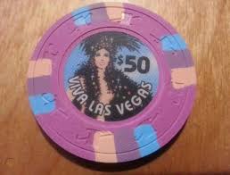 40 Rare Paulson Top Hat & Cane Viva Las Vegas Clay Poker Chips $50 ...
