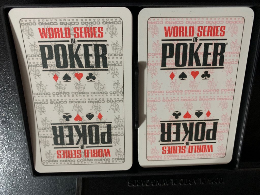 WSOP® USED 2012 Playing Cards  These are the REAL Cards used at the WSOP® 