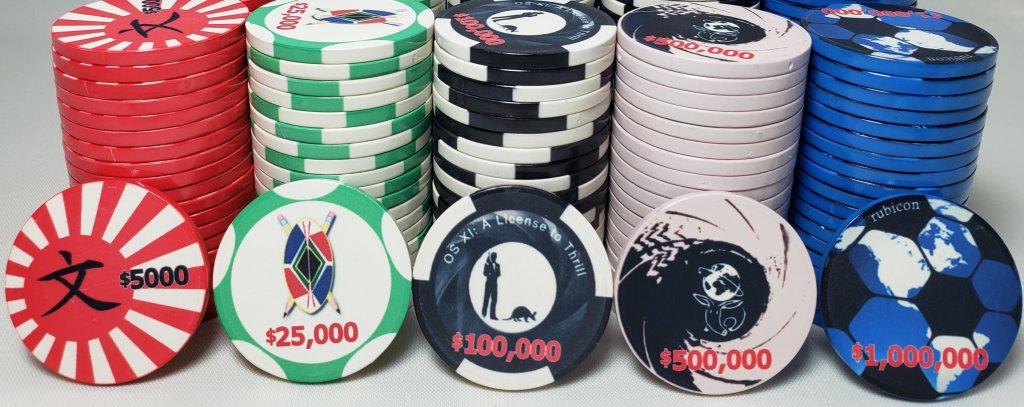 Sold at Auction: Hermes Poker Chips (Grouping of 100)