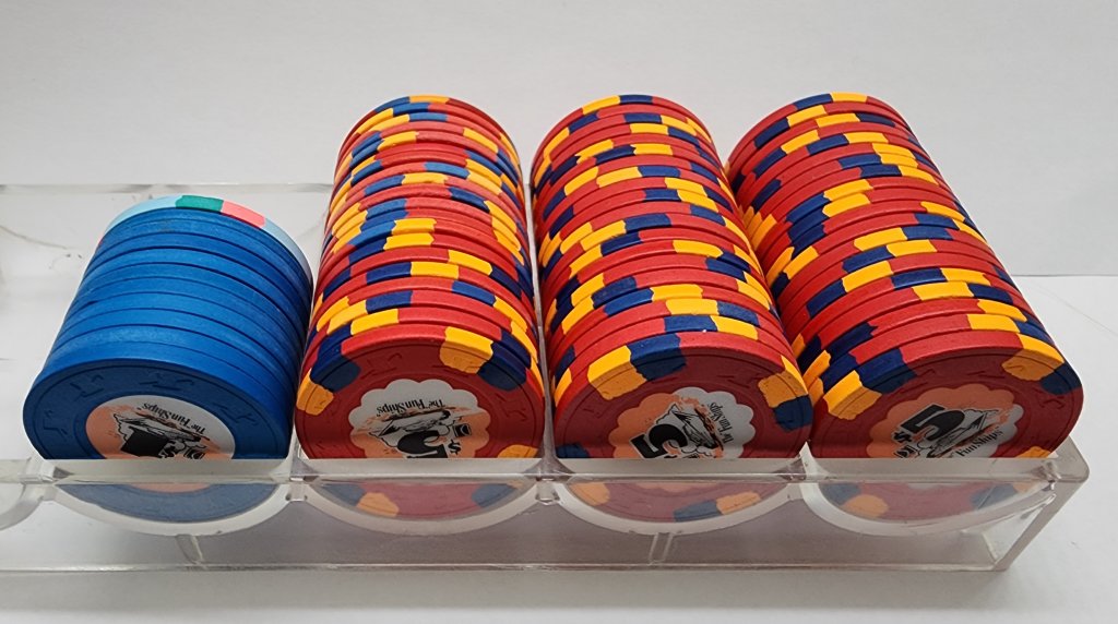 SOLD - Carnival Fun Ship THC chips, barrels and assorted, dropped ...
