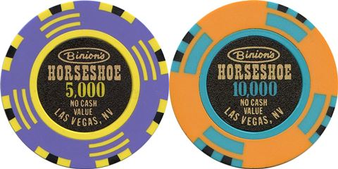 Details about   Binions Horseshoe  500 Buy In 1996 World Series OF Poker Casino Chip  Las Vegas 