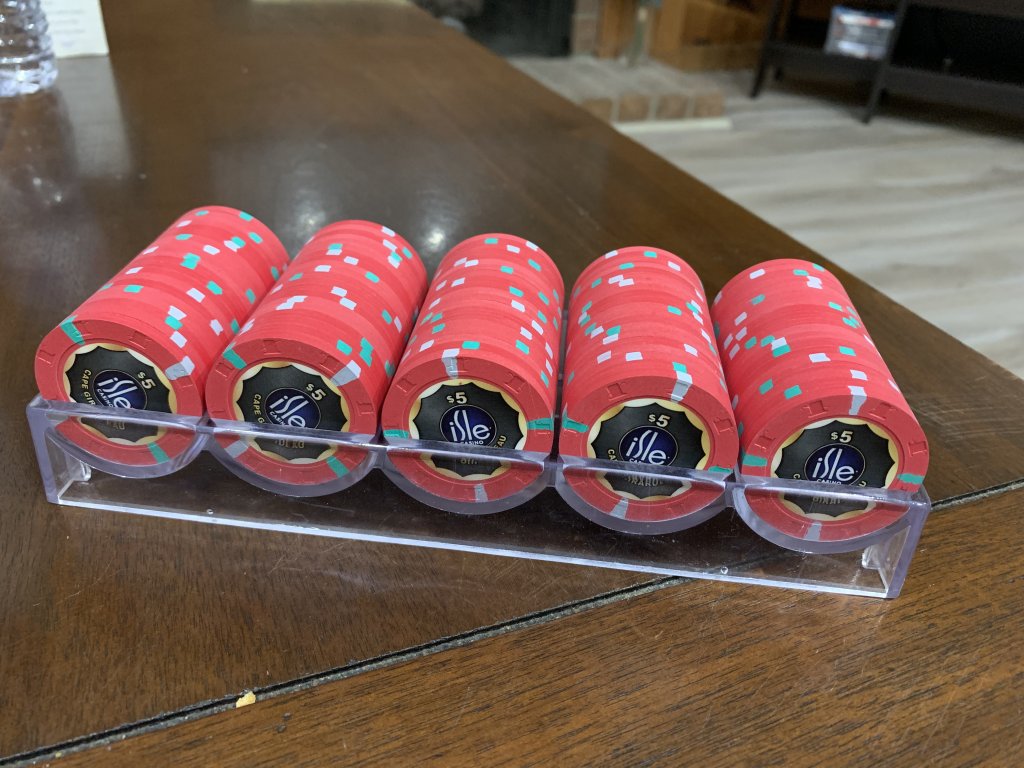 Sold 100 X Isle Casino 5 S Poker Chip Forum
