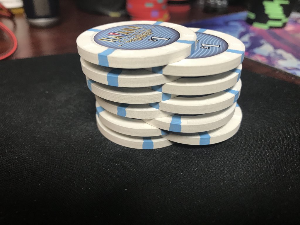 How many chips do you shuffle? | Poker Chip Forum