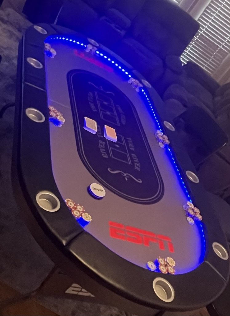 Espn on sale poker table