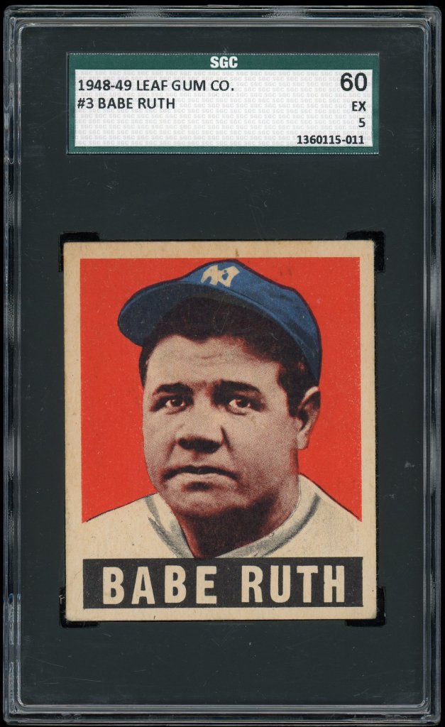 Babe Ruth 1948 Leaf 3 SGC 5 - Front.jpg