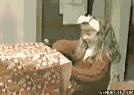 cat present xmas.gif
