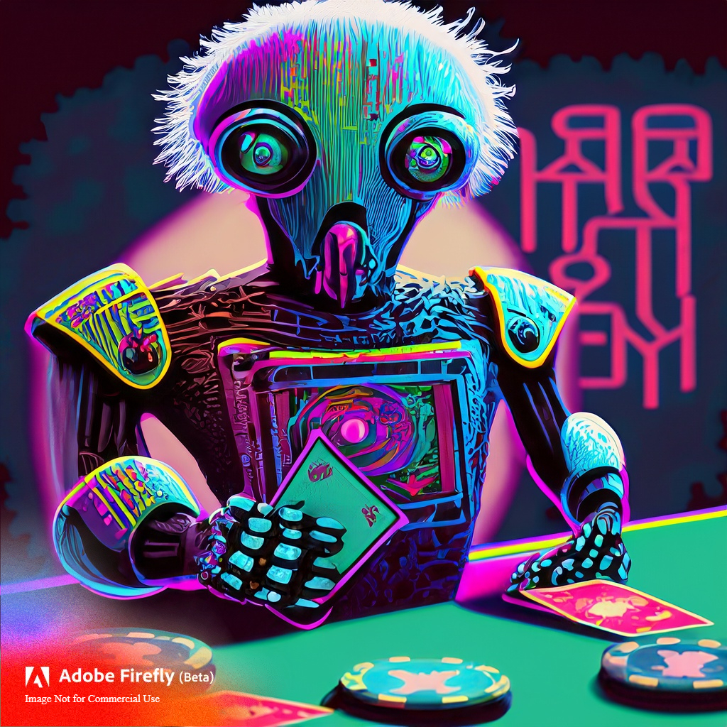 Firefly hairy poker chip alien robot playing poker 22338.jpg