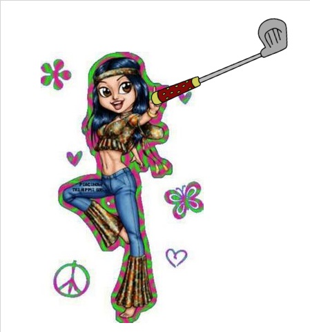 Hippie Chick golfing.jpg