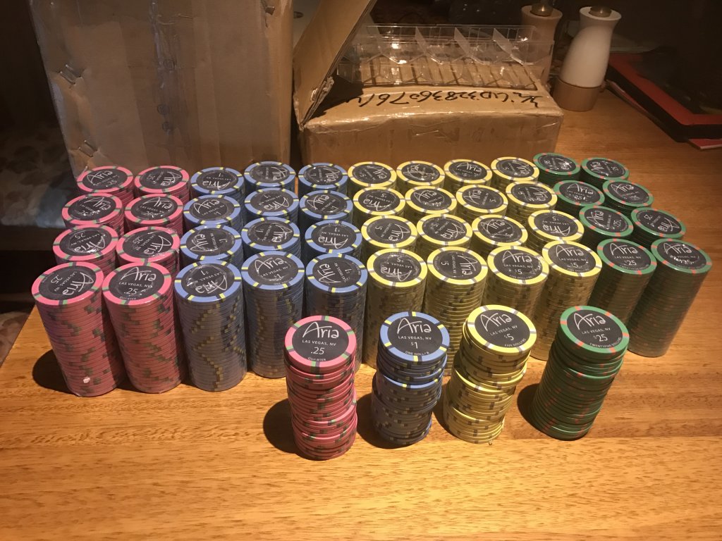Tangiers ceramic poker chips no deposit