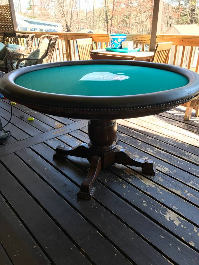 Not Mine Round Poker Table Ma Poker Chip Forum