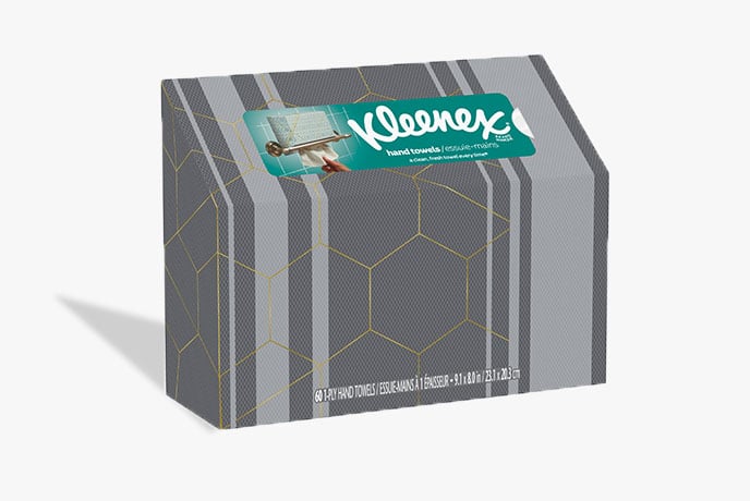 Kleenex Ultra Soft Single Fold Paper Towels, 1-ply, 70 Sheets/Pack (11268)