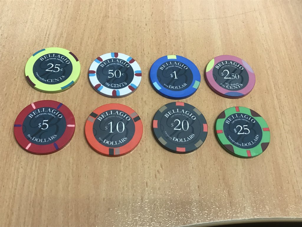 Sold at Auction: Hermes Poker Chips (Grouping of 100)