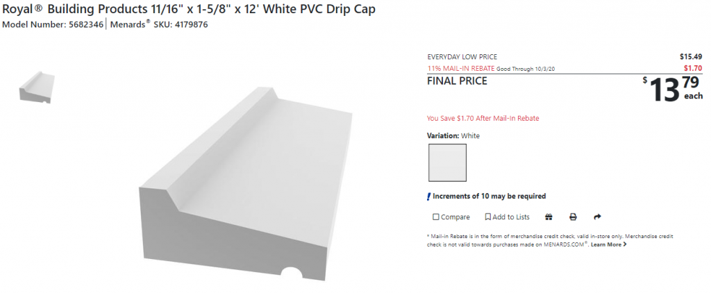 Menard's PVC Drip Cap.PNG