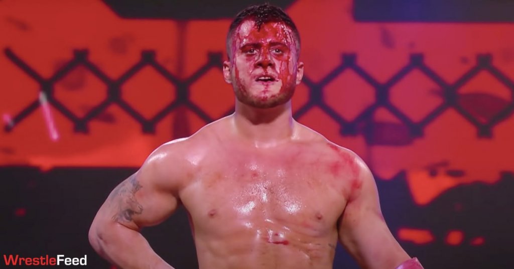 MJF-Busted-Open-Bloodied-Up-AEW-Dynamite-Blood-Guts-Match-WrestleFeed-App.jpeg