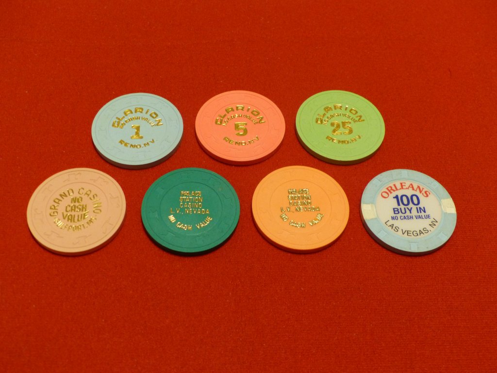 BIG JIM'S NO CASH VALUE CHIPS 