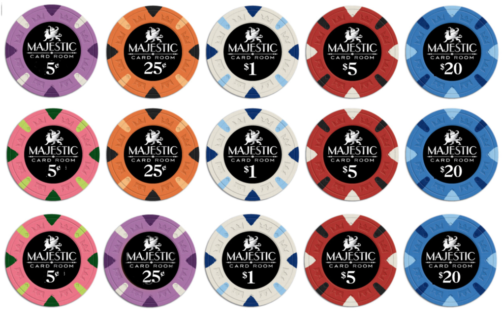 Majestic Poker Chips