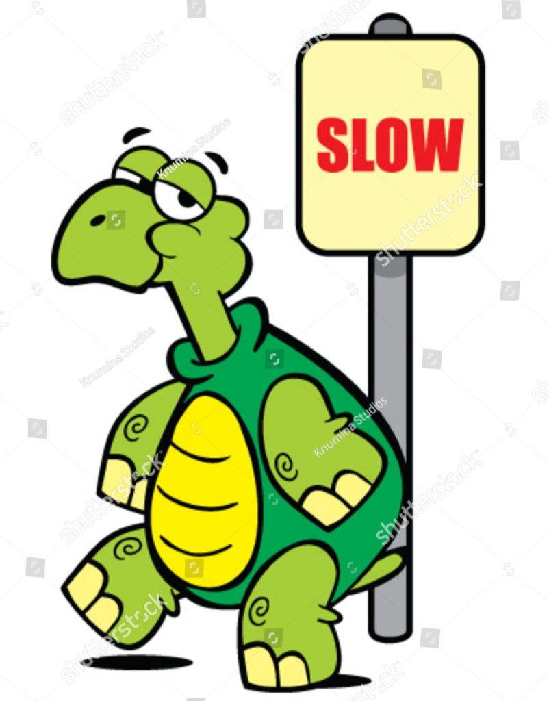 stock-vector-vector-land-turtle-in-front-of-slow-sign-16997485.jpg