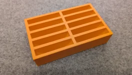 65mm 10 slot - orange