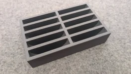 65mm 10 slot - gray