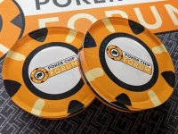 PCF 65mm Acrylic Dealer Button - Side 1