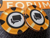 PCF 65mm Acrylic Dealer Button - Side 2