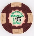 1960's DON FRENCH'S BONANZA LAS VEGAS NV $5 CASINO CHIP.jpg