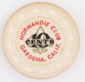 NORMANDIE CLUB GARDENA CALIFORNIA 10C POKER CHIP.jpg