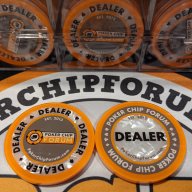 55mm Jeton Dealer Button