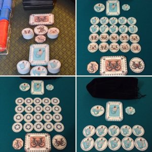 Dragons and Mermaid Tournament Seating Set
