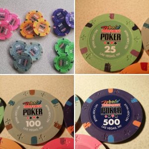 WSOP Tribute Chips - WTOP  chips