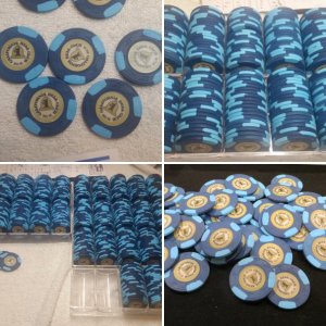 Paulson blue $1s  -- casino used