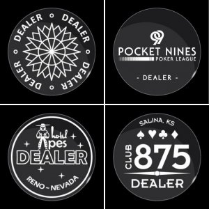 PokerChipsDesign - Dealer Buttons Catalog