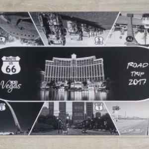 Route 66 & Las Vegas Felt