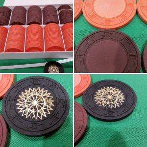 Paulson LCV sollid chips with 'dimples'