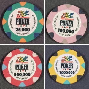 Jack's Card Room 47mm Ceramic WSOP Tribute Set