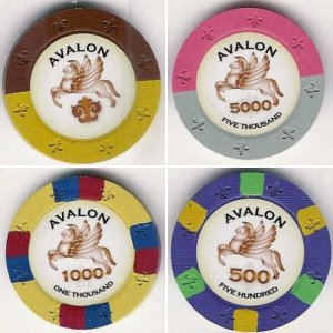 Individual Chips A:   Argosy - Avalon