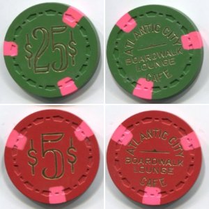 Individual Chips B:   Black Diamond to Boardwalk