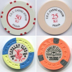 Individual Chips C: Casino De Mexico through CEC Casino