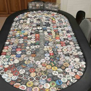 Buttons On Table