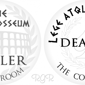 The Colosseum Poker Room - Dealer Button
