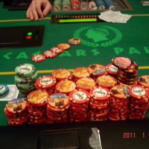 More cash game stacks  in town and in Casino