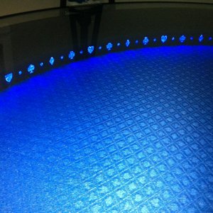 Glass Topper w/ LEDs on