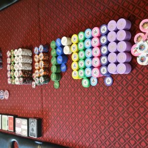 All my playable chips and cards