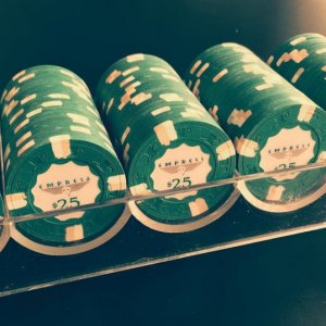 Paulson Empress Casino (Joliet, IL) # $25 primary