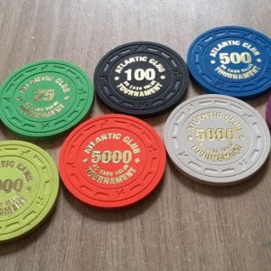 Classic Poker Chips - Atlantic Club