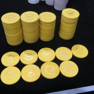 Yellow Paulson Fracs 25c